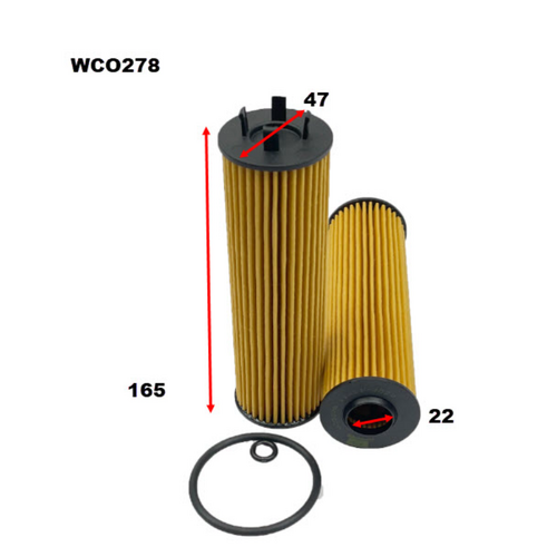 WESFIL COOPER Oil Filter WCO278