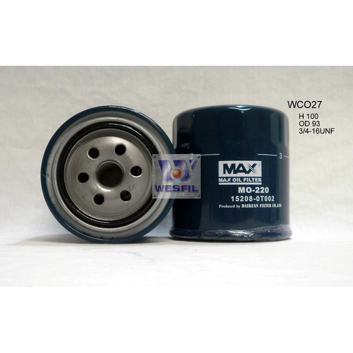 Nippon Max Engine Oil By-Pass Filter WCO27NM