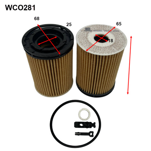 WESFIL COOPER Oil Filter Wco281