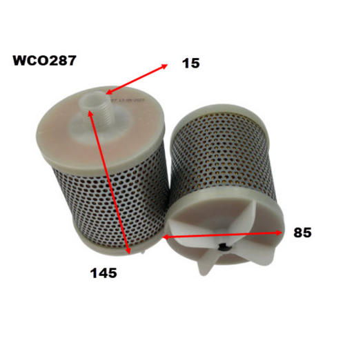 Wesfil Cooper Engine Oil Filter WCO287