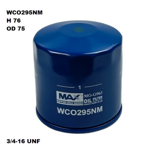 Nippon Max Oil Filter WCO295NM