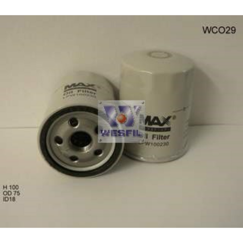 Nippon Max Engine Oil Filter WCO29NM