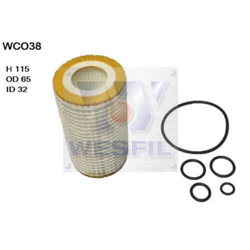 Wesfil Cooper Engine Oil Filter WCO38 R2606P
