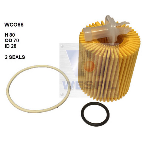 Wesfil Cooper Engine Oil Filter WCO66 R2664P