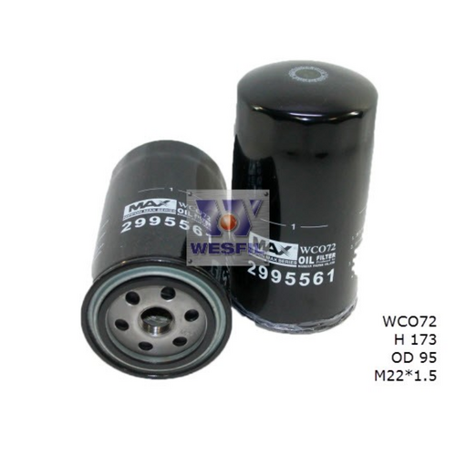 Nippon Max Oil Filter Wco72Nm Z995