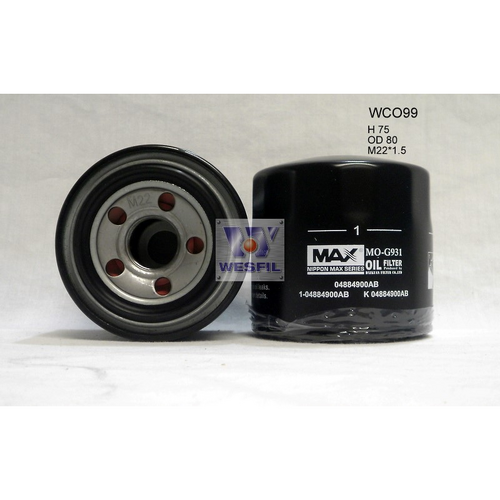 Nippon Max Oil Filter WCO99NM