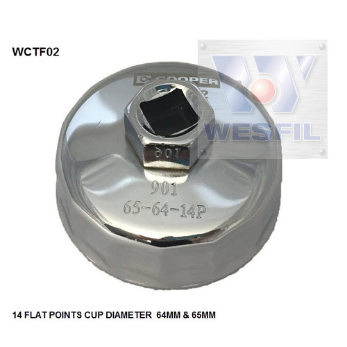 Wesfil Cooper Oil Filter Removal Tool 64-65Mm WCTF02-436
