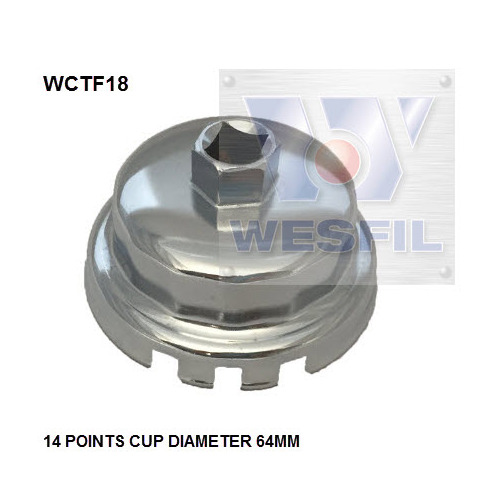 Wesfil Cooper Oil Filter Remover Wctf18 For Wco80 Filter WCTF18-CO80