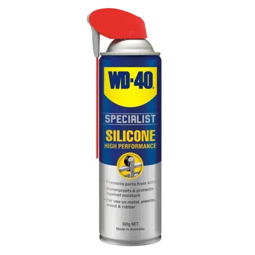 WD-40 High Performance Silicone Lubricant With Smart Straw, 300G Aerosol 21001