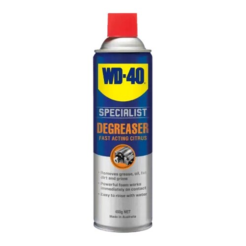 WD-40 Fast Acting Citrus Degreaser, 400G Aerosol 21003