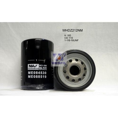 Nippon Max Oil Filter Whdz212Nm Z212