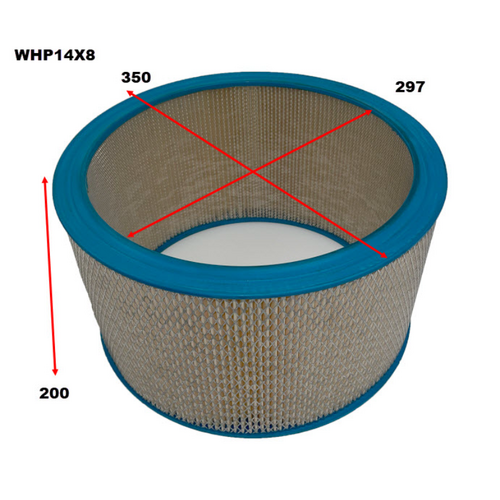 Wesfil Cooper 14 X 8" Air Filter WHP14X8