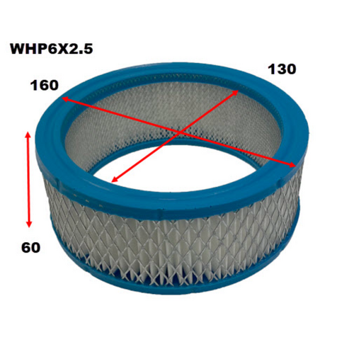 Wesfil Cooper 6 X 2.5" Air Filter WHP6X2.5