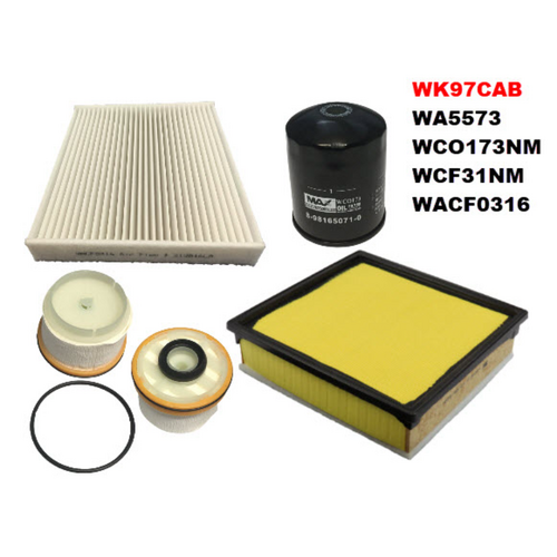 Wesfil Cooper Service Filter Kit With Cabin RSK61C WK91CAB