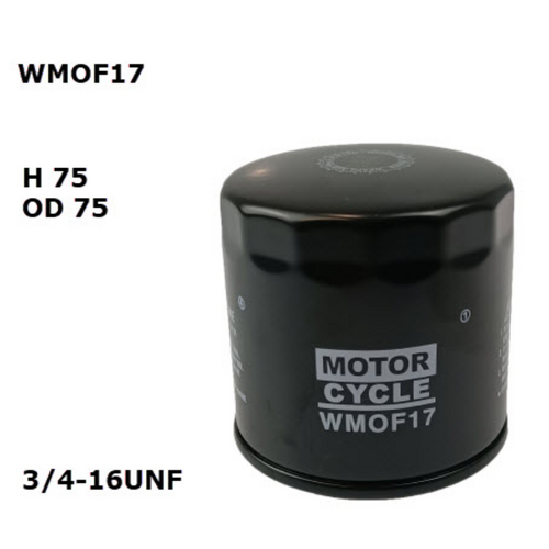 Wesfil Cooper Motorcycle Oil Filter WMOF17
