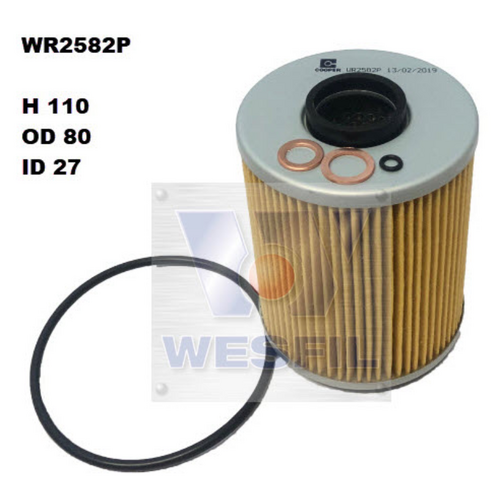 Wesfil Cooper Oil Filter R2582P