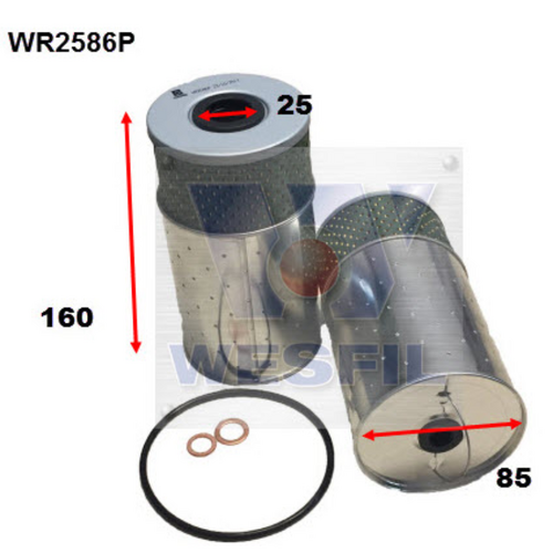 Wesfil Cooper Oil Filter R2586P WR2586P