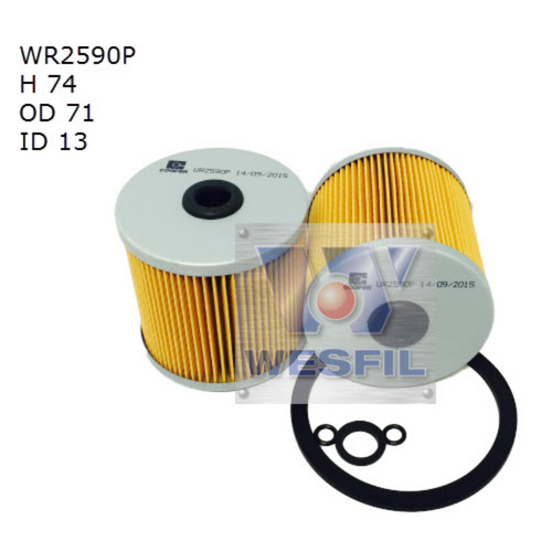 Wesfil Cooper Diesel Fuel Filter R2590P WR2590P