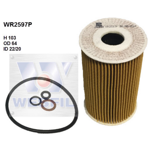 Wesfil Cooper Oil Filter R2597P WR2597P