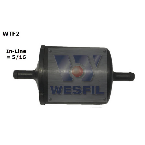Wesfil Cooper Transmission Filter (In-Line 5/16") WTF2