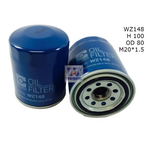Wesfil Cooper Engine Oil Filter WZ148
