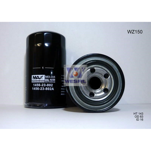 Nippon Max Oil Filter Wz150Nm Z150