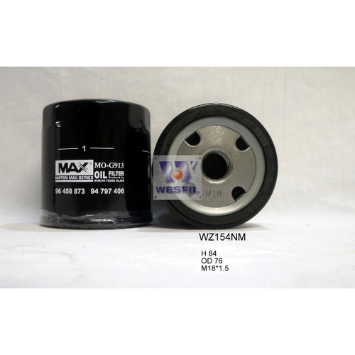 Nippon Max Oil Filter Wz154Nm Z154