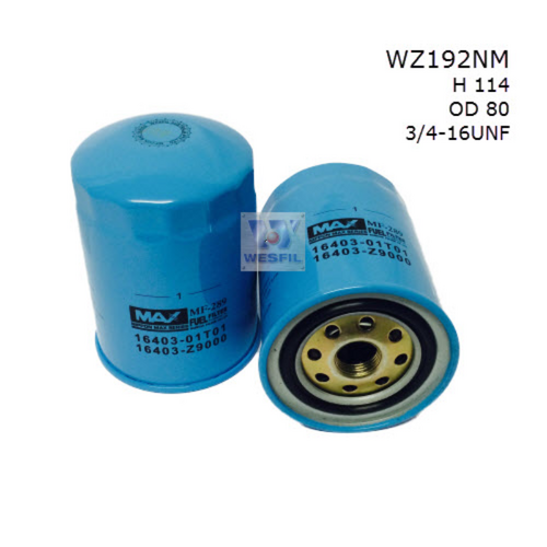 Nippon Max Diesel Fuel Filter Wz192Nm Z192