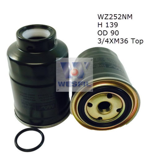 Nippon Max Diesel Fuel Filter Wz252Nm Z252