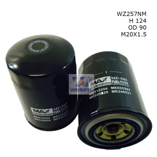 Nippon Max Diesel Fuel Filter Wz257Nm Z257/Z769