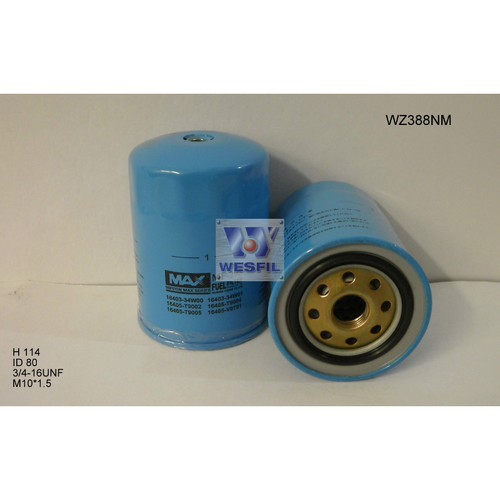 Nippon Max Diesel Fuel Filter Wz388Nm Z388