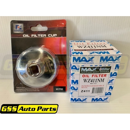 Wesfil Cooper Oil Filter & Remover Tool Wz411nm-Wctf03 Wz411