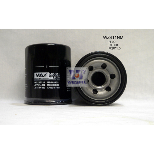 Nippon Max Oil Filter Z411 WZ411NM