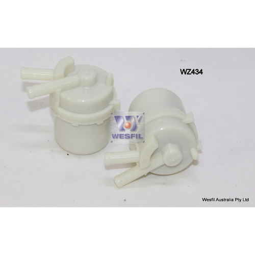 Wesfil Cooper Plastic In-Line Fuel Filter Z434