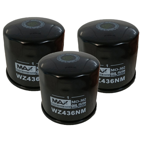 Nippon Max Pack Of 3 Oil Filters Z436 WZ436NM-3