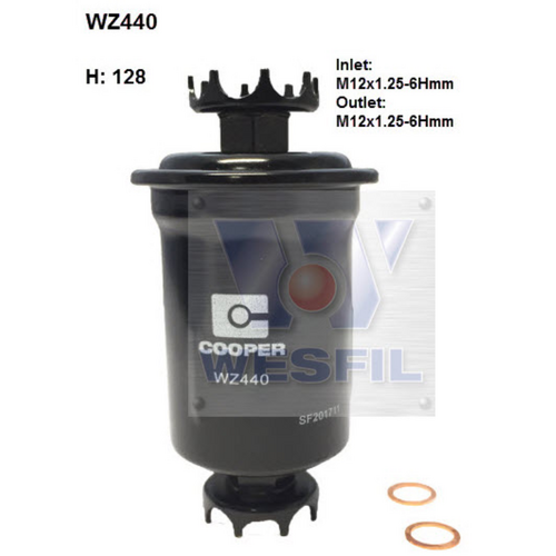 Wesfil Cooper Universal Efi Fuel Filter Z440