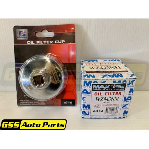 Wesfil Cooper Oil Filter & Remover Tool Wz443nm-Wctf03 Wz443nm