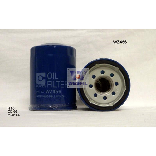 Wesfil Cooper Oil Filter Z456 WZ456