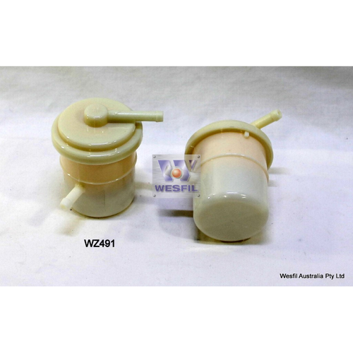 Wesfil Cooper Plastic In-Line Fuel Filter Z491