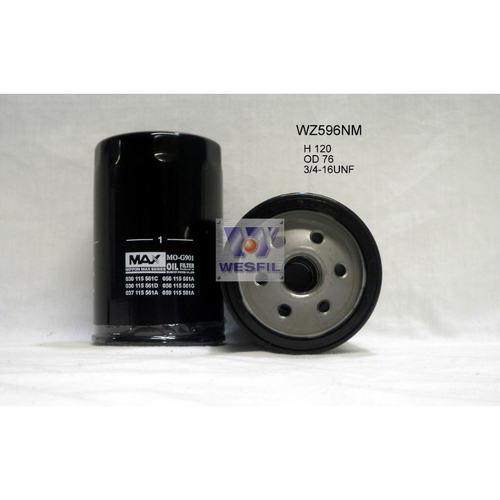 Nippon Max Oil Filter Z596 WZ596NM