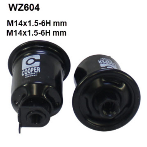Wesfil Cooper Efi Fuel Filter Z604 Z524 WZ604