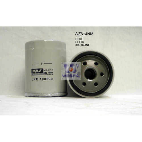 Nippon Max Oil Filter Z614 WZ614NM
