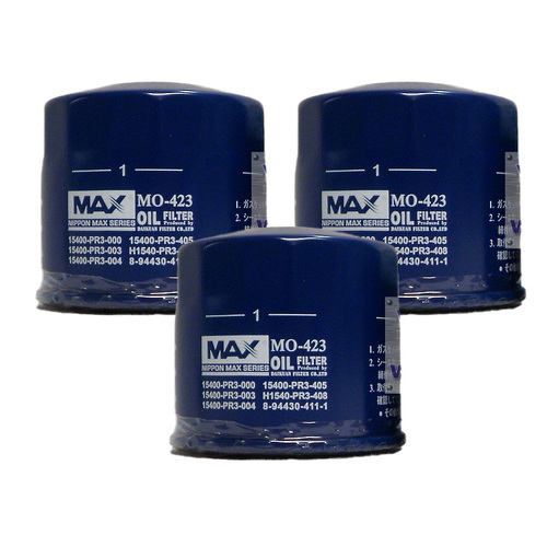 Nippon Max Pack Of 3 Oil Filters Z79 WZ79NM-3