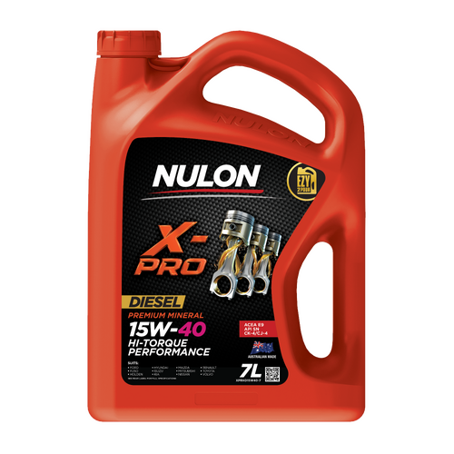 Nulon X-Pro 15w40 Diesel Mineral Engine Oil 7L XPRHD15W40-7
