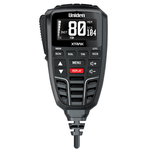 Uniden Xtrak 80 Remote Mic Bt Ap Uhf Xtrak80 PRO