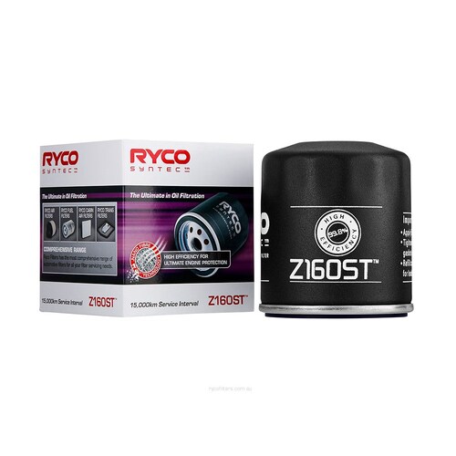 Ryco Syntec Oil Filter Z160ST