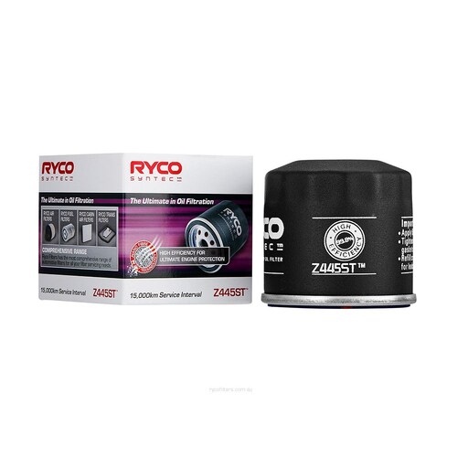 Ryco Syntec Oil Filter Z445ST