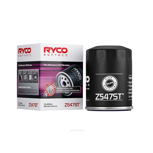Ryco Syntec Oil Filter Z547ST