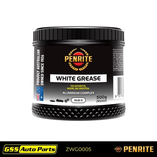 Penrite White Grease 500g Tub ZWG0005