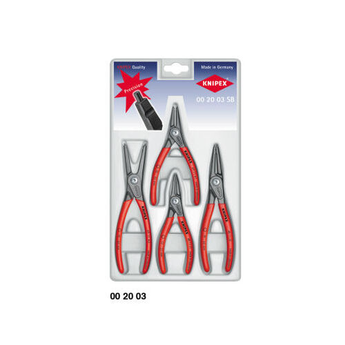 Knipex Precision Circlip Plier Set 4pc 002003